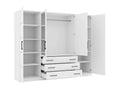 Schrank - Weiß (Scharniere)