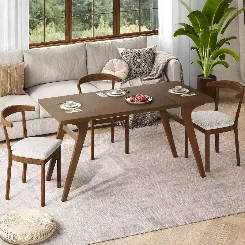 2-in-1 Couchtisch, ausziehbarer Esstisch, höhenverstellbarer Tisch für Zuhause & Büro, platzsparend – ModernLuxe