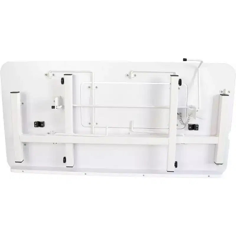 SewingRite SewStation 101 Tragbarer Klappnähtisch mit Stahlbeinen, Weiß – Perfekt für Zuhause, Büro und Geschäft