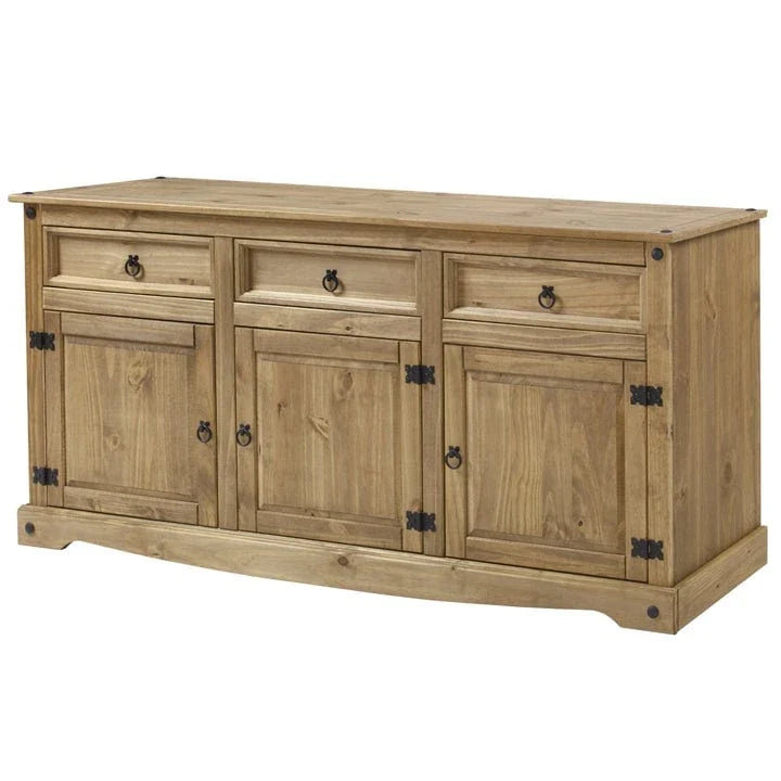 65 Holz-Buffet-Sideboard Bauernhaus - Corona Kollektion