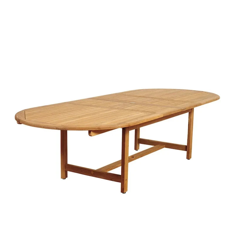 Amazonia Teak Sessa 13-teiliges ausziehbares Terrassen-Ess-Set – 13-teilig