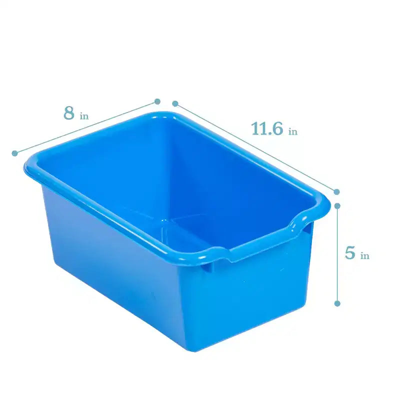 Mobiler Cubby-Schrank mit 15 offenen Behältern, 3x4, Kindermöbel