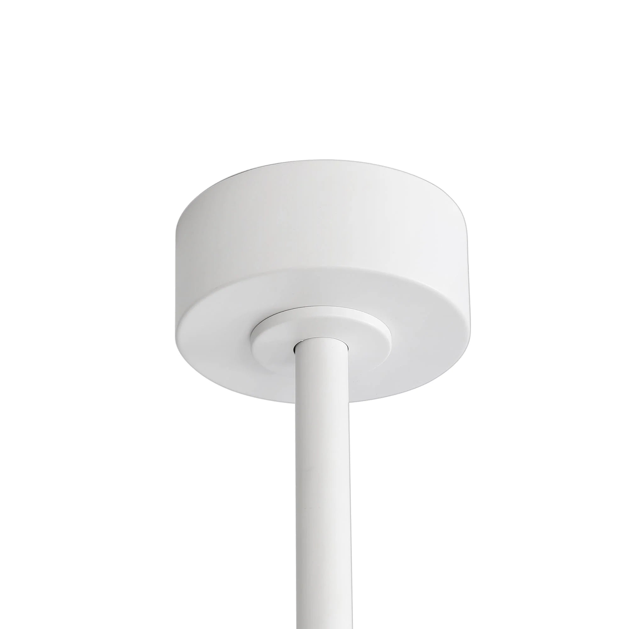 65-Zoll-LED-Deckenventilator mit 8 Flügeln, Licht und Fernbedienung, Schwarz