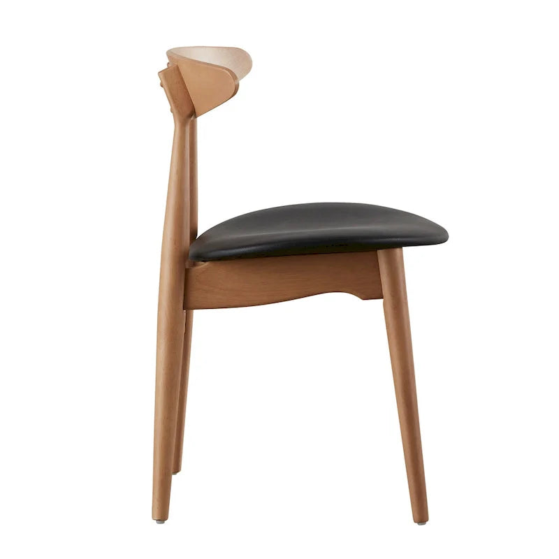 Norwegisch-dänisches Esstisch-Set aus Eiche mit konischen Beinen von iNSPIRE Q Modern
