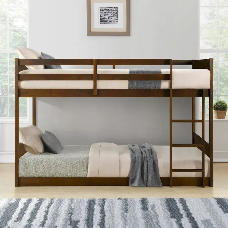 Delphia Low Profile Etagenbett, zwei Einzelbetten übereinander