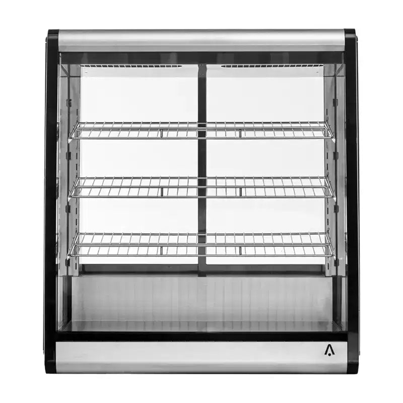 Gewerblicher Display-Kühlschrank 195 L, gekühlte Thekenvitrine mit LED-Beleuchtung für Bäckerei, Café, 110 V/190 W