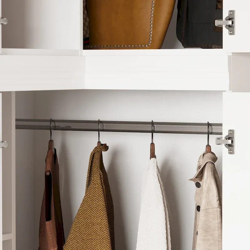 93.9H/74.2H Schrank Kleiderschrank Garderobe Hängende Schubladen Aufbewahrung