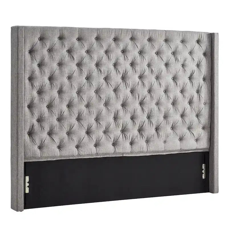 Naples Button-Tufted Wingback-Kopfteil ohne Bettgestell von iNSPIRE Q Artisan