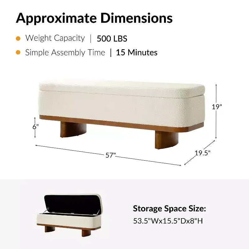 Clara Simple Assemble Klappbank mit Massivholzrahmen|HULALA HOME
