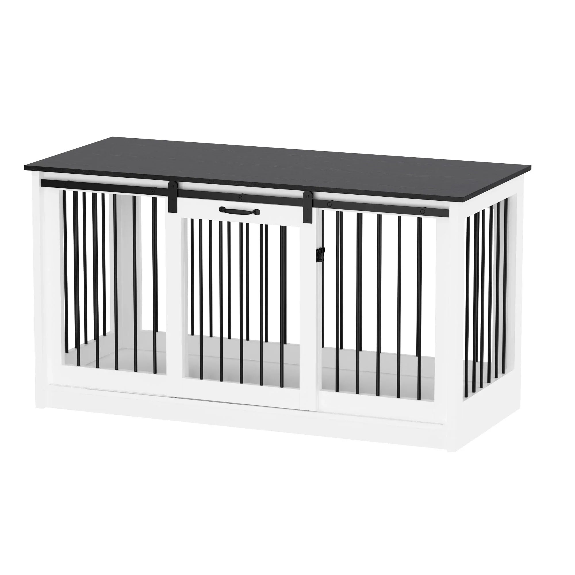 Hundehütte mit Eisenrohrverstärkung – Stylische und robuste Hundebox