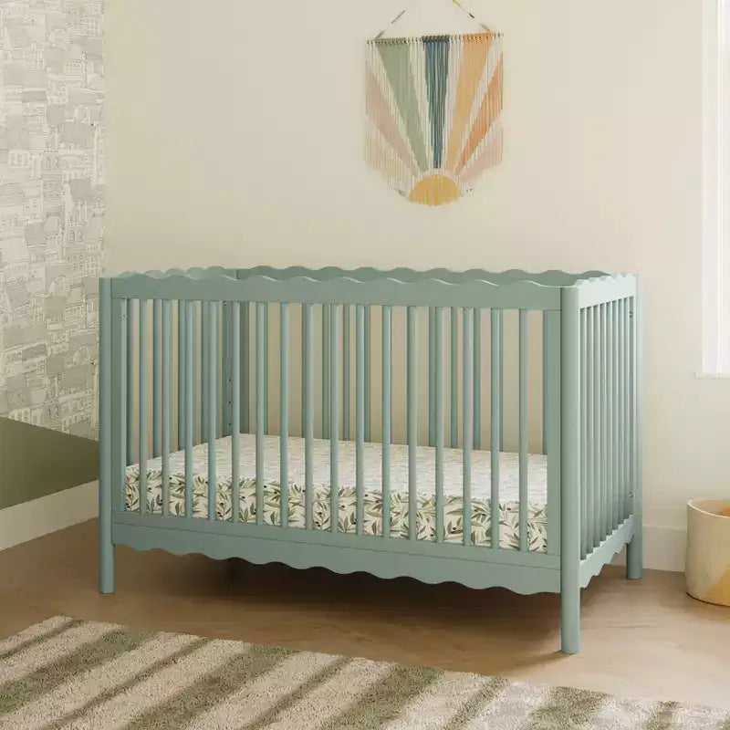 Babyletto Swell 4-in-1 umwandelbares Kinderbett mit Umbausatz zum Kleinkindbett