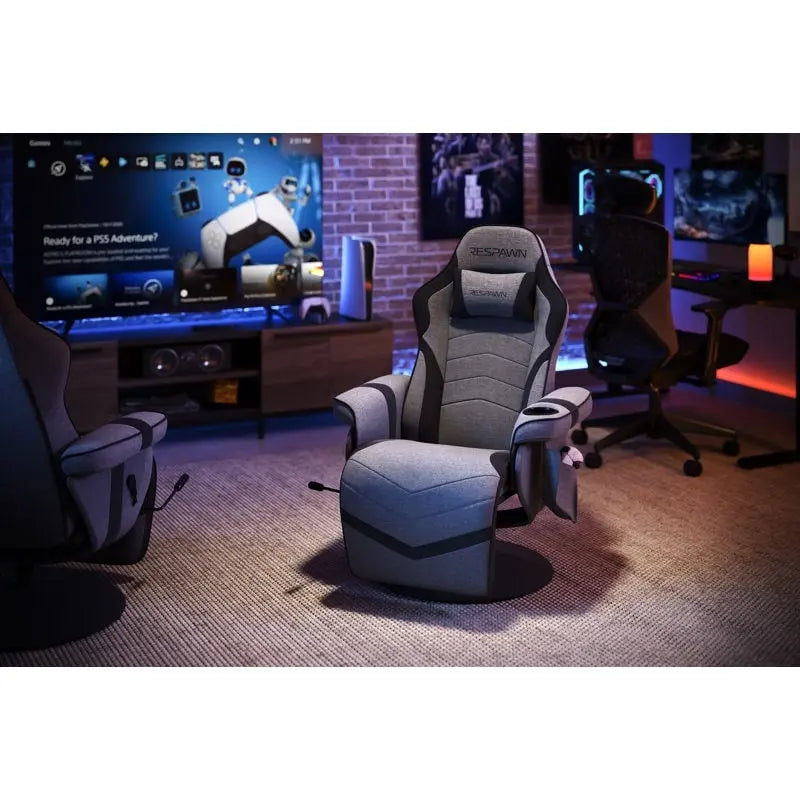 Gaming-Liegesessel – Gaming-Stuhl mit Liegefunktion und Fußstütze