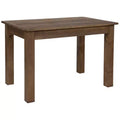 Flash Furniture 46 x 30 rechteckiger Esstisch aus massiver Kiefer im Landhausstil