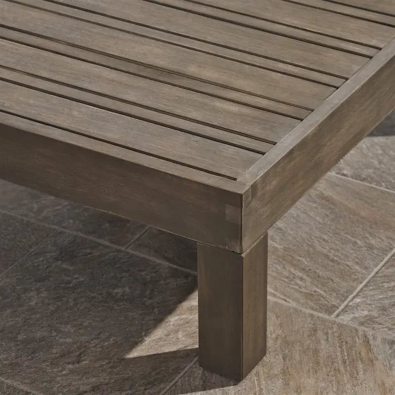 Brava 6-teiliges Loungeset aus Akazienholz von Christopher Knight Home für den Außenbereich
