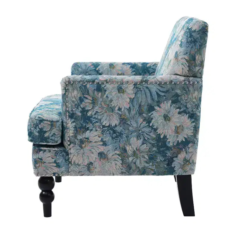 Christopher Knight Home Harrison Sessel mit Stoffbezug und Nagelbesatz