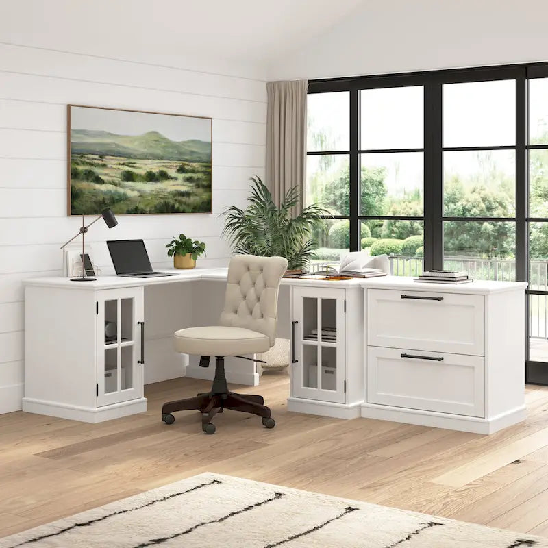 Computertisch Westbrook 60W mit Aufsatz von Bush Furniture