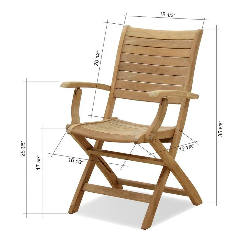 Amazonia Teak Sessa 13-teiliges ausziehbares Terrassen-Ess-Set – 13-teilig