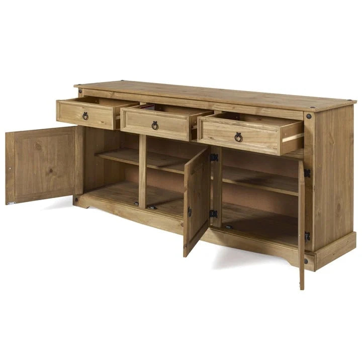 65 Holz-Buffet-Sideboard Bauernhaus - Corona Kollektion