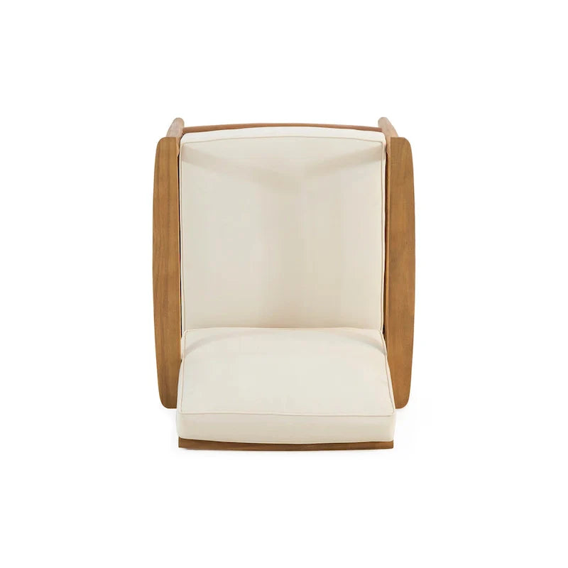 Willowbrook Outdoor Akazienholz 4-Sitzer Lounge-Set von Christopher Knight Home