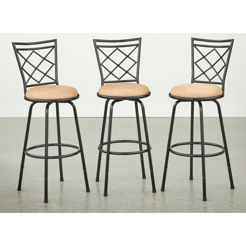 Simple Living Alyssa Höhenverstellbare Barhocker (3er-Set)