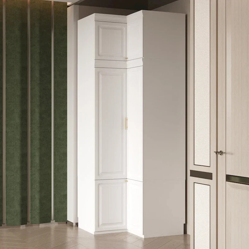 93.9H/74.2H Schrank Kleiderschrank Garderobe Hängende Schubladen Aufbewahrung
