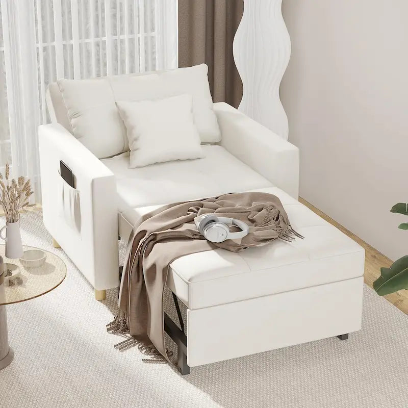Verstellbares Schlafsofa, 3-in-1-Funktion, verschiedene Farben, für 1 Person