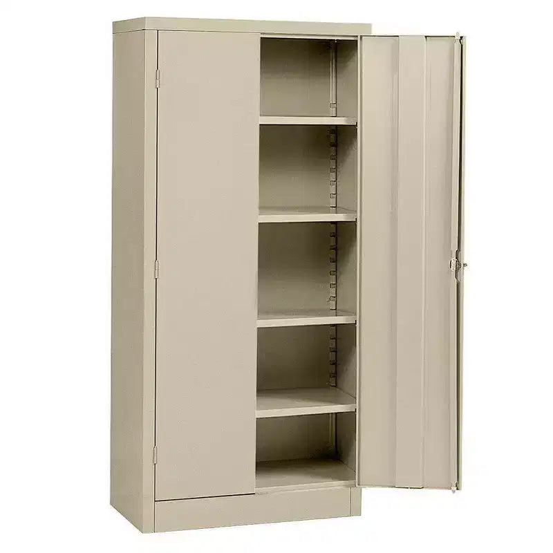 Edsal 36Bx18Tx72H freistehender Stahlschrank Beige