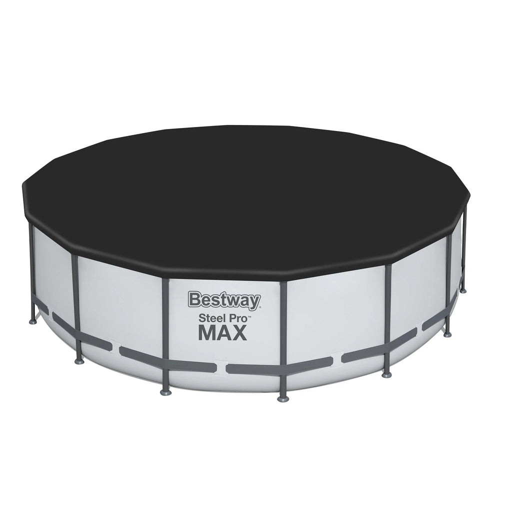 Bestway Steel Pro MAX Rundschwimmbecken Aufstellpool mit Pumpe & Abdeckung