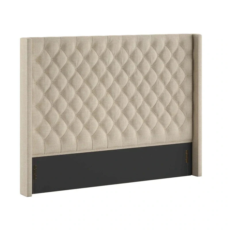 Naples Button-Tufted Wingback-Kopfteil ohne Bettgestell von iNSPIRE Q Artisan
