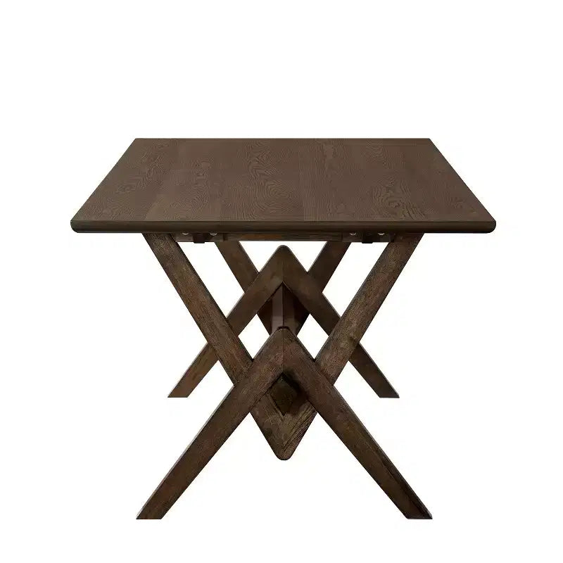 Christopher Knight Home Simon 5-teiliges Esszimmer-Set aus Kautschukholz im Mid-Century Modern Stil mit Bouclé-Stühlen