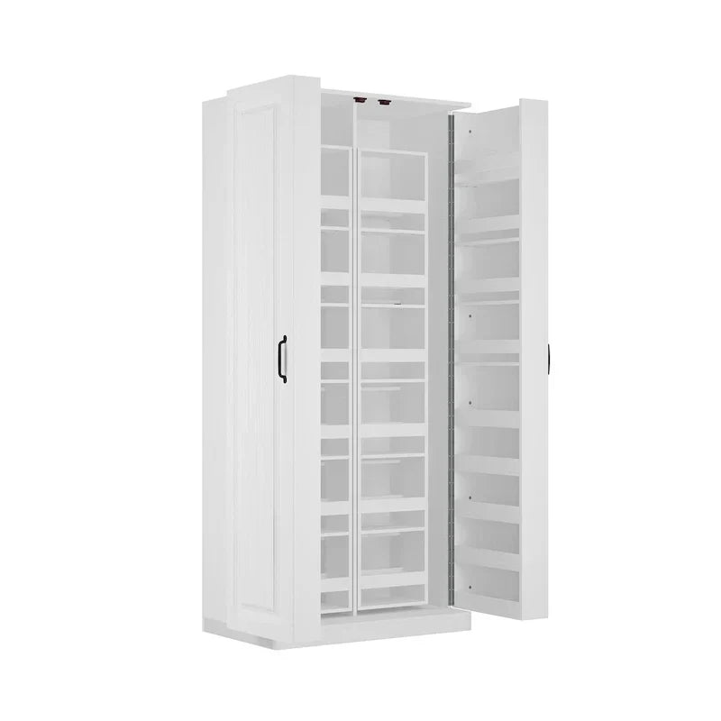 Vielseitiger Küchenorganisator: Kompakter 80-cm-Schrank mit intelligenter Aufbewahrung