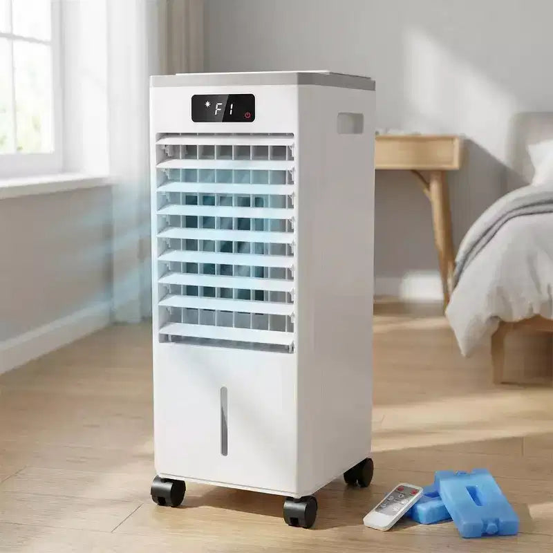 7L tragbarer Verdunstungskühler mit Fernbedienung, 3 Geschwindigkeiten, Timer und oszillierendem Ventilator für das Home Office
