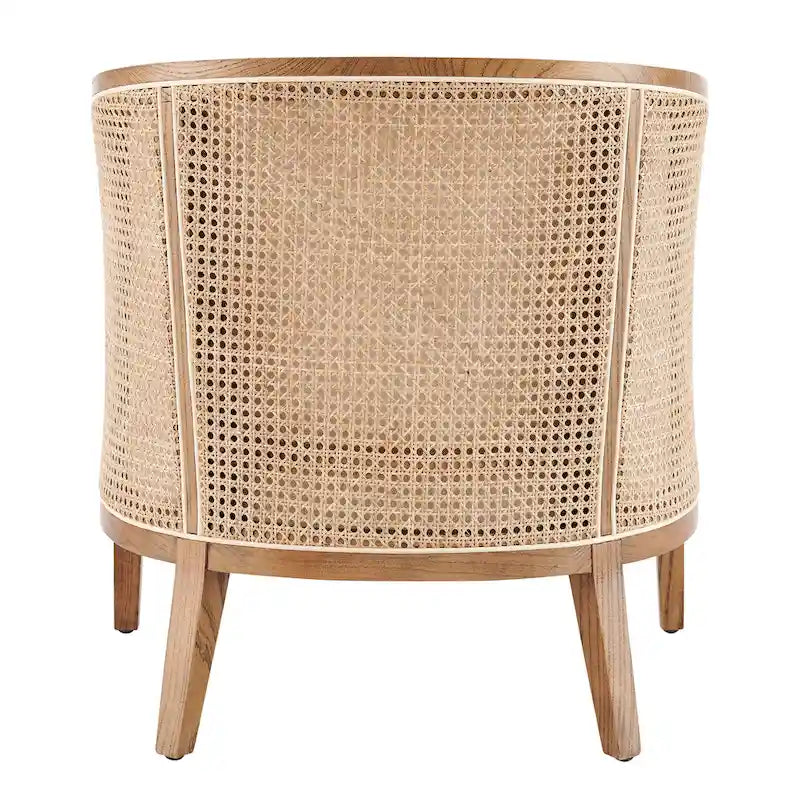 Tillman Akzentsessel mit Rattanbezug