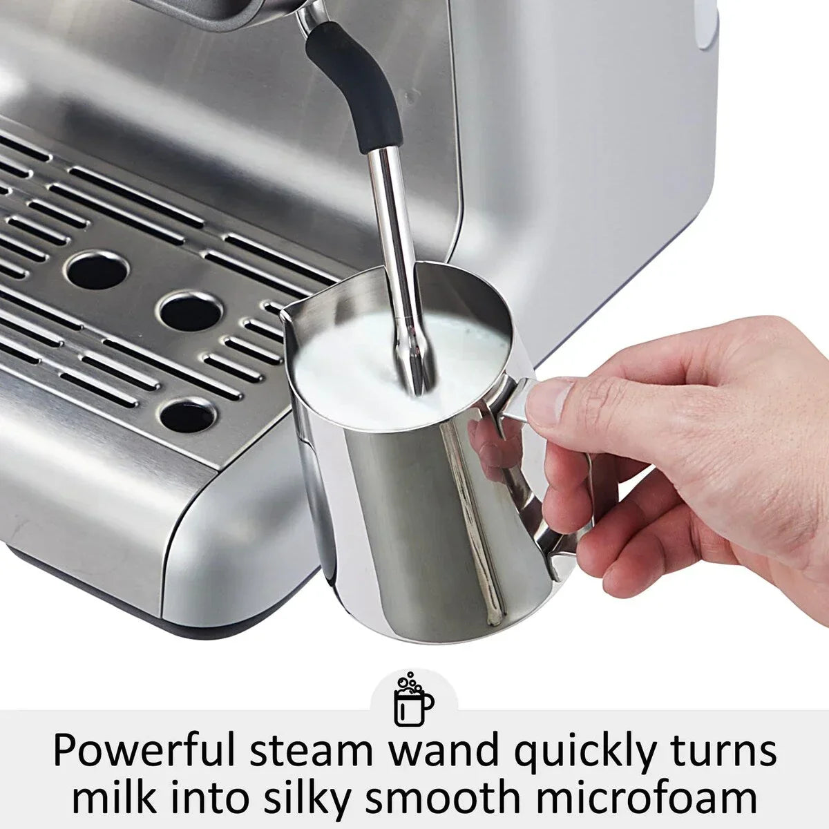 Espressomaschine, mit Mahlwerk, 2,8 L Wassertank