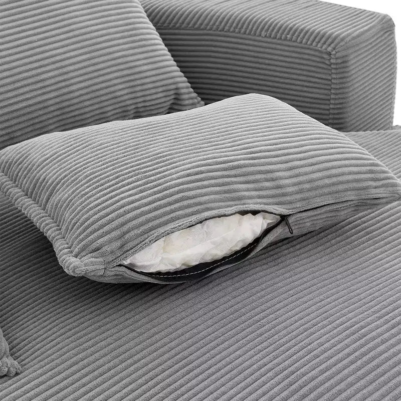 360° drehbarer Loungesessel, drehbarer runder Fass-Sessel mit Kissen für das Wohnzimmer