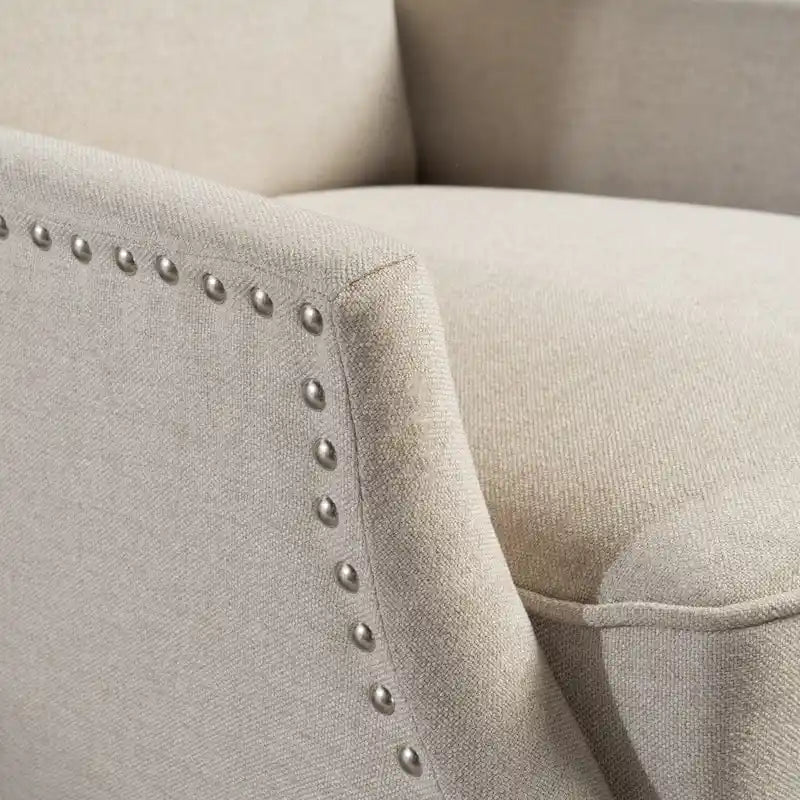 Ohrensessel mit Rücklehnfunktion, Polsterung, Klassischer Stil, Wohnzimmer Akzent