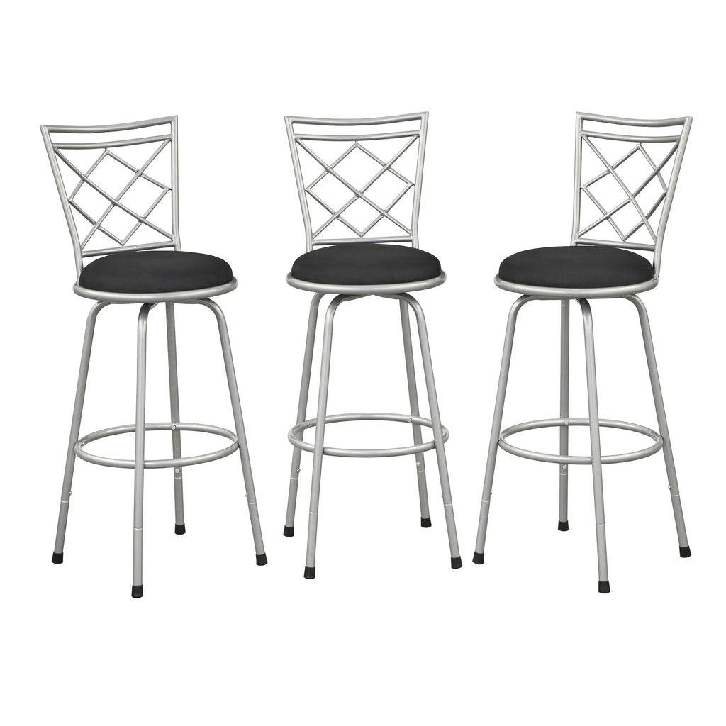Simple Living Alyssa Höhenverstellbare Barhocker (3er-Set)