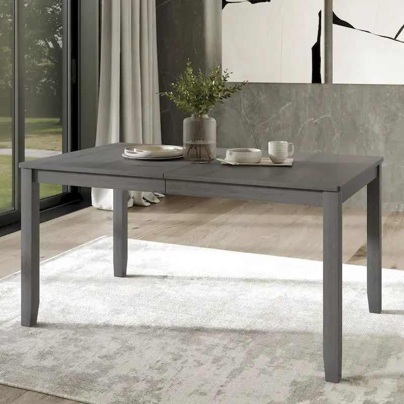 CraftPorch Classic 7-teiliges Esszimmerset aus Holz