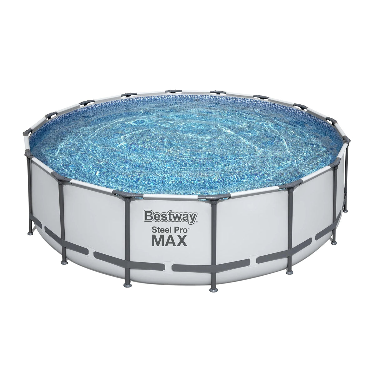 Bestway Steel Pro MAX Rundschwimmbecken Aufstellpool mit Pumpe & Abdeckung