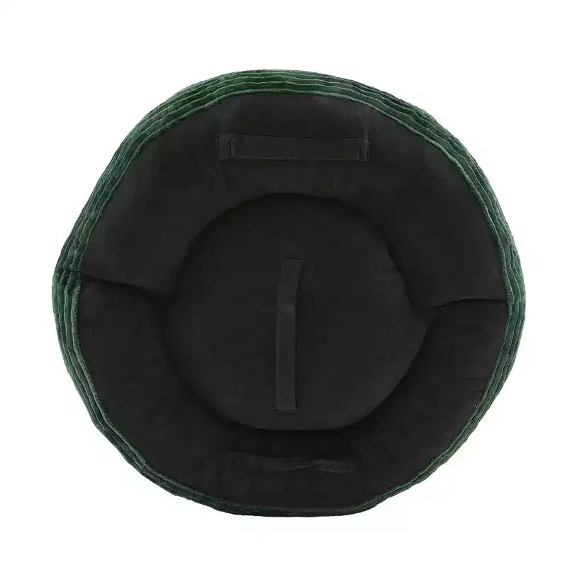 Sitzsacksofa für Erwachsene und Kinder, übergroßer Cord-Sitzsackstuhl mit 3 Kissen und Armlehne für Wohnzimmer und Schlafzimmer