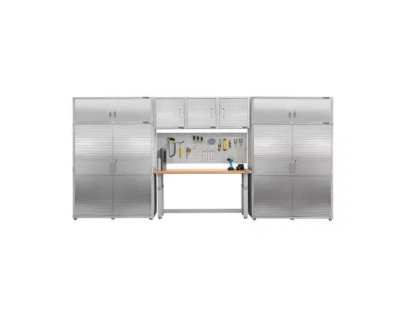 Seville Classics UltraHD 2-teiliges, extrabreites Aufbewahrungsschrank-Set, 60 x 24