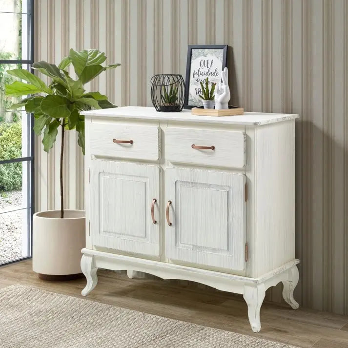 Holz-Sideboard Grün