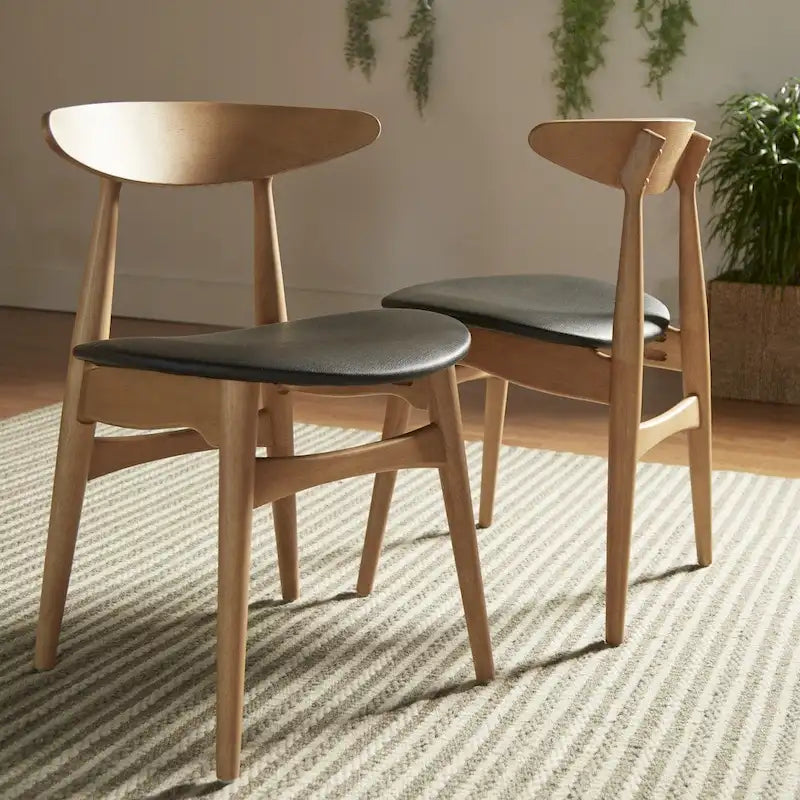 Norwegisch-dänisches Esstisch-Set aus Eiche mit konischen Beinen von iNSPIRE Q Modern