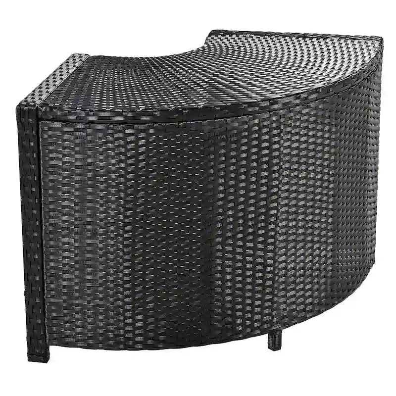 Spa-Umrandung Spa-Rahmen Quadratisches Outdoor-Rattan-Sofa-Set