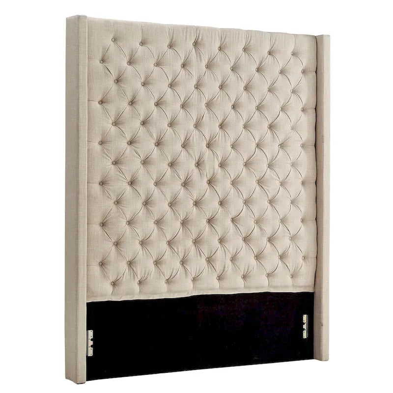 Naples Button-Tufted Wingback-Kopfteil ohne Bettgestell von iNSPIRE Q Artisan