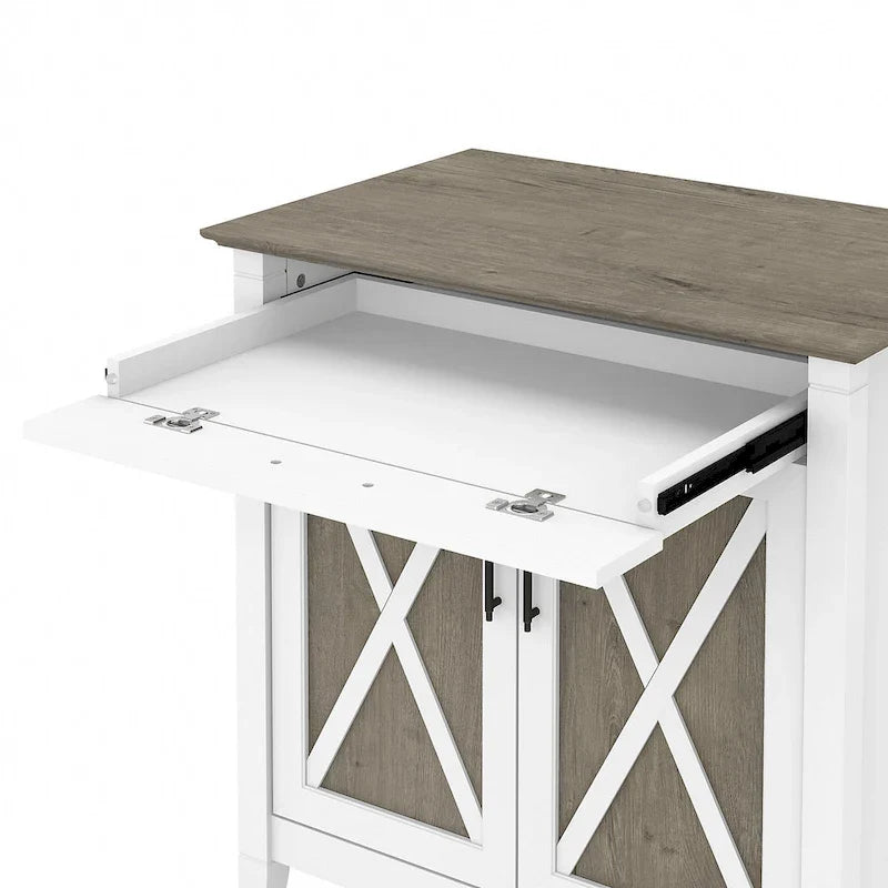 Key West Sekretär mit Lagerschrank von Bush Furniture