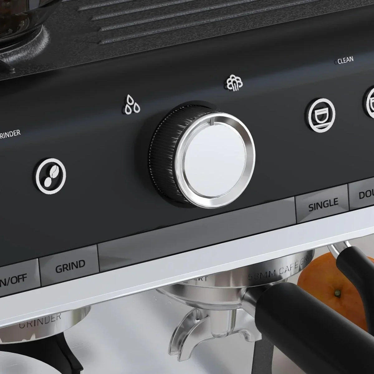 Espressomaschine, mit Mahlwerk, 2,8 L Wassertank