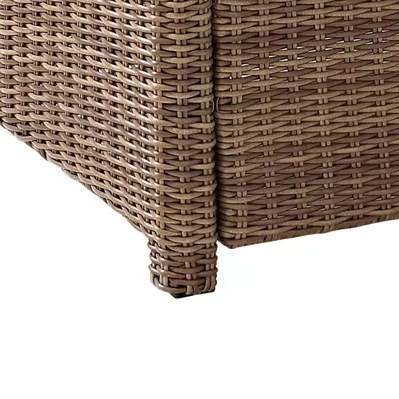 Bradenton 4-teiliges Outdoor Lounge-Set aus Korbgeflecht – Crosley