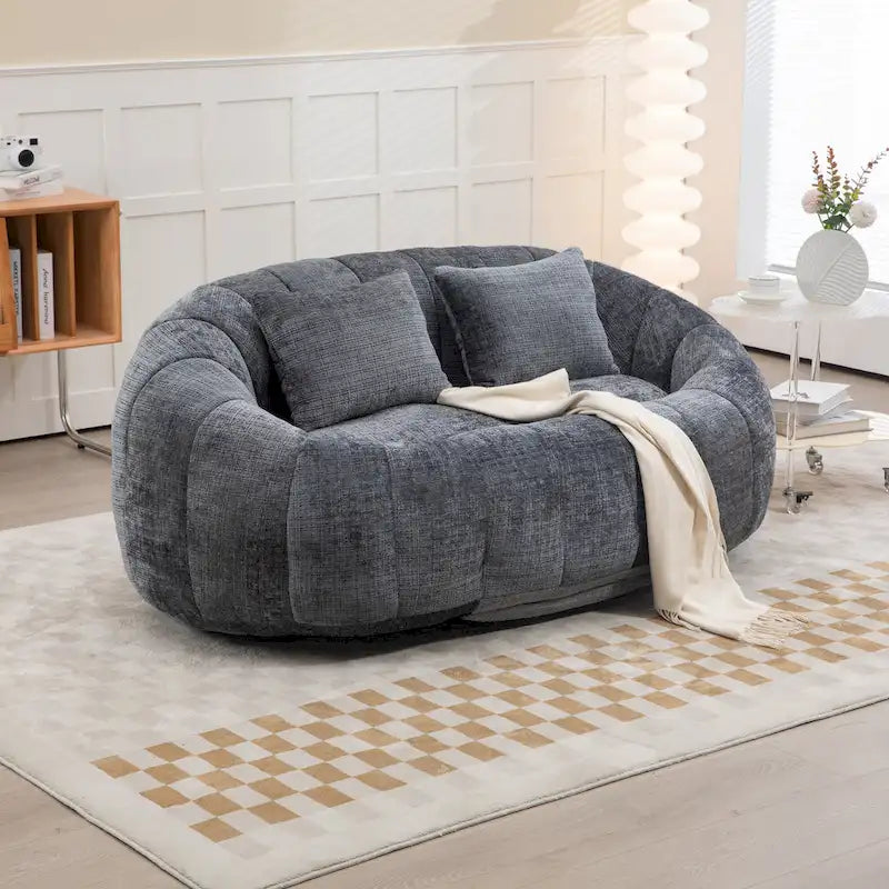 GDFStudio - Laurel Chenille 2-Sitzer Sofa mit hoher Dichte und übergroßem Komfort