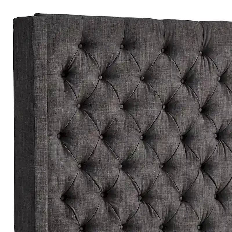 Naples Button-Tufted Wingback-Kopfteil ohne Bettgestell von iNSPIRE Q Artisan